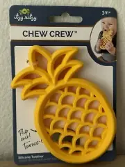 Itzy Ritzy Chew Crew™ Silicone Pineapple Baby Teether Brand New