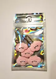 Claire's Paper Clip Set Planner Notebook ~Pink Clouds~ Cute-Accessories NLA HTF