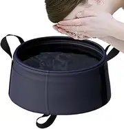 Camping Sink, Portable Sink Basin, Folding Wash Basin, Multipurpose Use and Convenience, Foot Soaking Tub, Folding Space Saving Design, for Home Outdoor