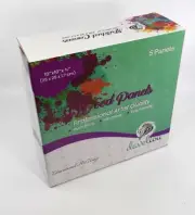 Unfinished Birch Wood Canvas Panels 5 pack, 10"x10"x2/3"