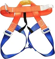 Climbing Harness Men - Safety Harness Tree Climbing Strap | Climbing Gear Rappelling Safety Belt | Polyester Thick Comfortable Men Mountaineering Harness With Gear For Roofing Construction