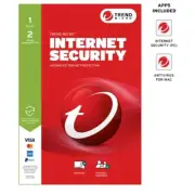 Trend Micro Internet Security - 1 Device - 2 Year Subscription - Mac & PC - A...