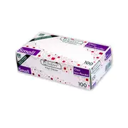 Sofeel Vinyl Low Powder Gloves 4.0g Small Clear 100 Box x10