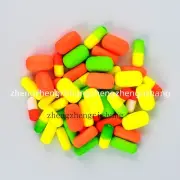 50Pcs Pompano Rig Floats Foam Float Cylinder Float Snell Floats for Surf Fishing
