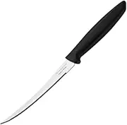 Tramontina 23428105 Plenus Tomato Knife with Black Polypropylene Handles, 5-Inch Blade Length