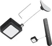 Retractable Cable Lock - Adjustable Retractable Security Cable Lock | Anti-Lost Sturdy Rope for TV Ohp Home Family Friends Colleagues