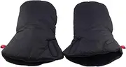 Pram Hand Muff, Warm Pram Gloves | Extra Thick Fleece Hand Warmer for Pram | Pram Hand Muffs, Stroller Accessories, Multifunctional Golf Cart Mittens for Shopping Cart