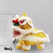 Electric Lion Dance Toy Doll Dance Lion Doll Figure for Children Girls Baby