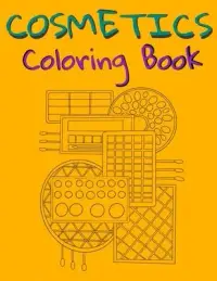 在飛比找博客來優惠-Cosmetics Coloring Book: Cosme