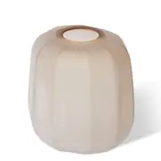 E Style Wani Glass Flower Vase Centerpiece Indoor Pot Home Decor 24cm Sand