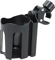Handlebar Cup Holder - Stroller Drink Holder Attachment,Non-Slip Quick-Release Bracket for Boating Trips Workplace Desk Bedside Hospital Beds Car ATV