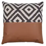 Couro Western Aztec Throw Pillow