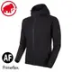 【MAMMUT 長毛象 男 GRANITE SO Hooded AF 軟殼風衣《黑》】1011-00321/防風外套/薄外套