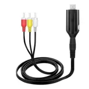 USB2.0 VHS to DVD Converter Audiitory Video Capture Card 3RCA to USB2.0 VHS