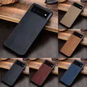 Wood-Textured Shockproof Case For Google Pixel 7/7 Pro 6A 5A 4A 4 XL Case Cover