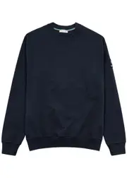 Sandbanks Logo Stretch-cotton Sweatshirt - Navy - XL XL