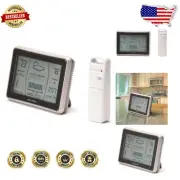 Accurate Gray Wireless Weather Station with Self-Calibrating Sensor Technology
