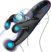 Male Vibrator Sex Toys for Men, Male Sex Toys Mens Vibrator Automatic Flapping Male Masturbator Penis Vibrator, 10 Flapping & 10 Powerful Vibrations, Male Stroker Glans Trainer Stimulator Adult Toys for Men