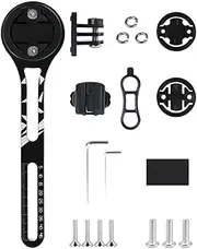 Integrated Handlebar Computer Mount Aluminum Alloy Cycling Speedometer Mount Handlebar Computer Holder Accessories