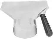 QANYEGN French Fry Bagger, Stainless Steel Popcorn Scoop, Popcorn Bagger with Handle, Fry Basket for Chips, Popcorn.