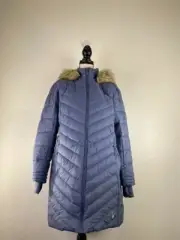 Spyder Women's XL Boundless Long Puffer Coat DARK CLOUD GREY