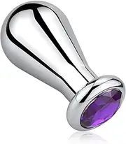 Anal Plug Sex Toys Vibrator BDSM Large Anal Plug Metal Lighting Modeling Stainless Steel Butt Plug Women Men Anal Expansion Dildo Couple