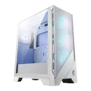 MSI MAG FORGE 320R AirFlow Micro-ATX Mid-Tower Case - White [MAG FORGE 320R AIRFLOW WHITE]