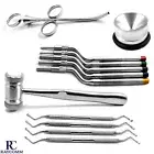 Osteotome Sinus Lift Bone Spreading Mallet Hammer Amalgam Well Restorative Tools