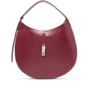 [Ralph Lauren] Ralph Lauren Logo-clasp Leather Shoulder Bag ONE SIZE RED