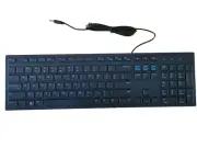 DELL Wired USB Keyboard for Desktop PC KB216-BK-US - Black