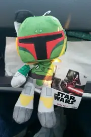 Boba Fett Disney Star Wars 10" Plush Character Toy 2020 Mattel Lucasfilms NWT