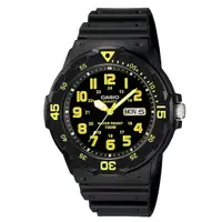 在飛比找樂天市場購物網優惠-CASIO 卡西歐 潛水風跳色手錶 MRW-200H-9B