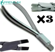 Dental Arch Bending Tweed Pliers 5" Orthodontics Wire Instruments Set of 3
