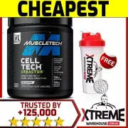 MUSCLETECH CREACTOR 120SRV // CREATINE HCL FREE ACID SIZE STRENGTH MUSCLE GROWTH