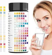 Water Hardness Test Kit | 1 Drink Water, Aquarium, Lead Testing Kit - Lead Testing Kit for Home Water, Aquarium Test Strips 100 Strips Easy Testing of Lead