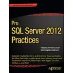 PRO SQL SERVER 2012 PRACTICES