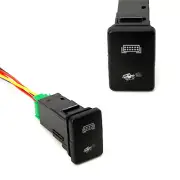 Factory 12V Dual Push Button Switch w/Lightbar/Driving Light For Toyota Fog, DRL (for: Toyota)