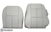 2006 Lincoln Zephyr -Driver Side Complete Replacement Leather Seat Covers Gray (for: Lincoln)