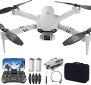 Drone with Camera for Adults, 4K UHD GPS RC Drone Brushless Motor, Smart FPV Fol