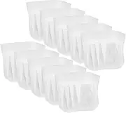 CHILDWEET 20pcs Disposable Chef Hat Bakers Hat Kitchen Hat Kitchen Cooking Food Cap Sushi Chef Hat Pizza Hat Chef Party Favors Cheese Working Cap Cooking Hat Baker Hat Non-Woven Fabric White