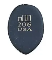 6 Dunlop Jazztone Picks - # 206