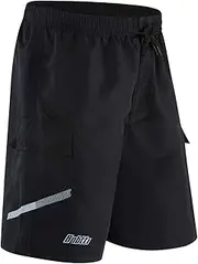 [bpbtti] Men’s Mountain Bike Shorts 3D Padded MTB Cycling Shorts with undetachable mesh Liner-Lightweight&Breathable