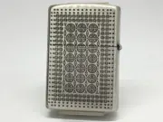Zippo Two Face 3-sided Processing Nickel Ibushi Silver Lighter Regular Japan