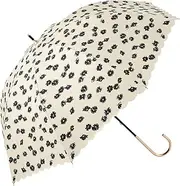 ビコーズ(because) Because B-957421 Long Umbrella PU Florett, Ivory