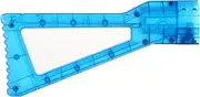 Worker Mod ABS Plastic Shoulder Stock Kits for Nerf Elite Modulus Series and Worker Blasters Toy (Blue Clear)