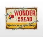WONDER BREAD metal tin sign best home decor