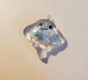 Aqua Transparent StingRay Needle Minder Cross Stitch Embroidery | Cover Holder