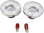 2Pcs Side Marker Lights Parts Easy to Use Transparent Lens Practical Accessories Side Marker Repeaters for MX-5 MK3 MK2