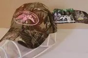 NEW Womens Duck Commander Baseball Cap Camouflage RealTree AP Camo Pink Hat OSFM