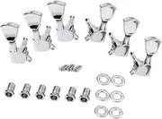 Generic Guitar Tuning Pegs Keys Set 6 Pcs Tuning Machines Ergonomic Design for Acoustic Electric Guitars